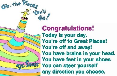 Oh, the Places You'll Go! Dr, Seuss Oh, the Places You'll Go! Dr, Seuss